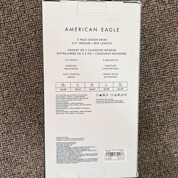 American Eagle five pack boxer briefs - Picture 2 of 4